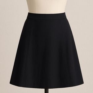Ann Taylor Elegant A-Line Black Women's Skirt Size Small